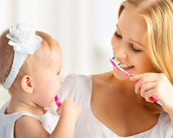 Гигиеническая чистка зубов пастами